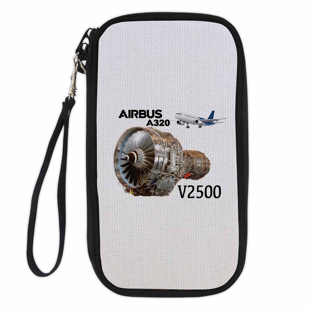 Airbus A320 & V2500 Engine Designed Travel Cases & Wallets