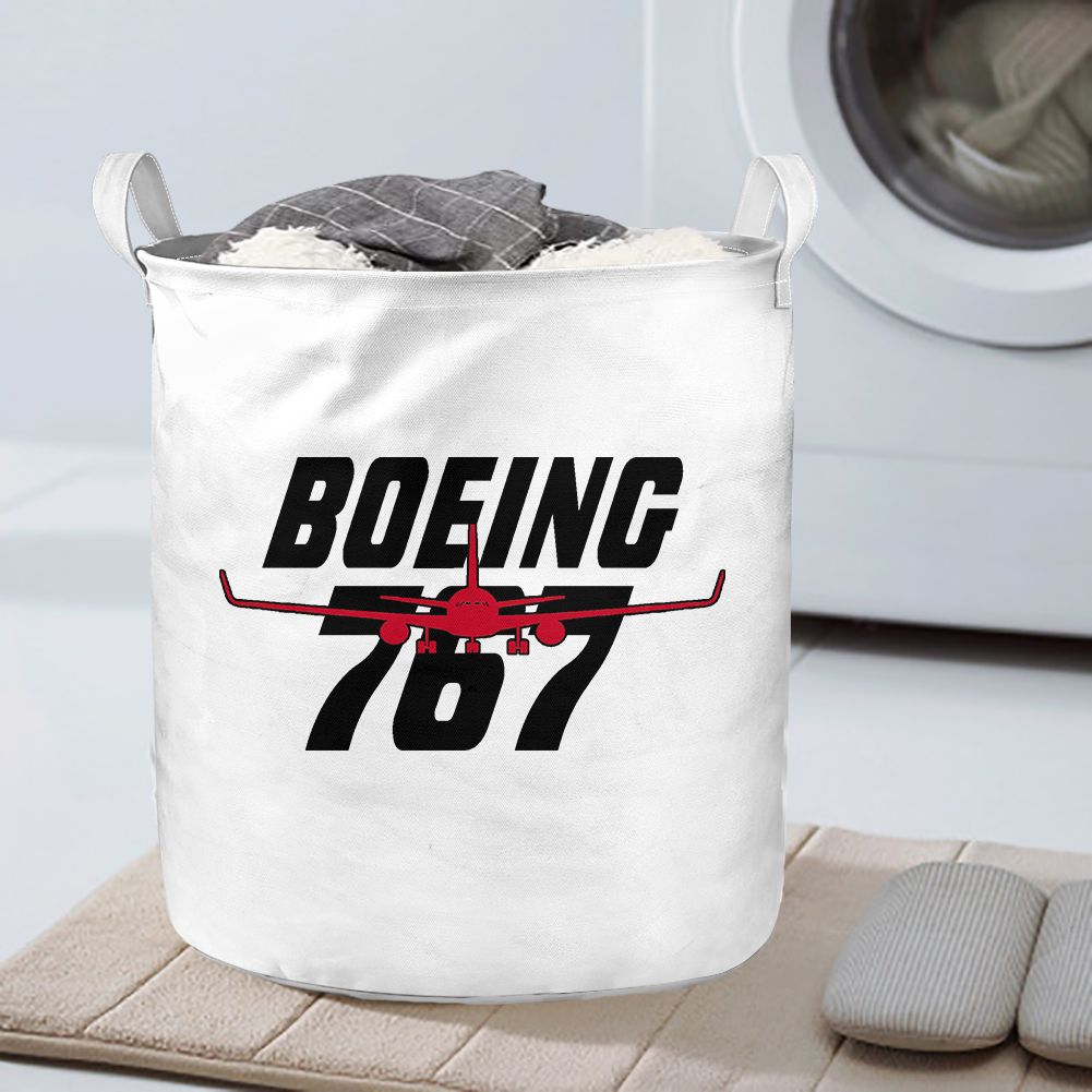 Amazing Boeing 767 Designed Laundry Baskets