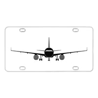 Thumbnail for Airbus A320 Silhouette Designed Metal (License) Plates