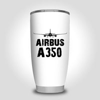Thumbnail for Airbus A350 & Plane Designed Tumbler Travel Mugs