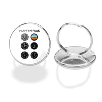 Thumbnail for Pilot's 6 Pack Designed Rings