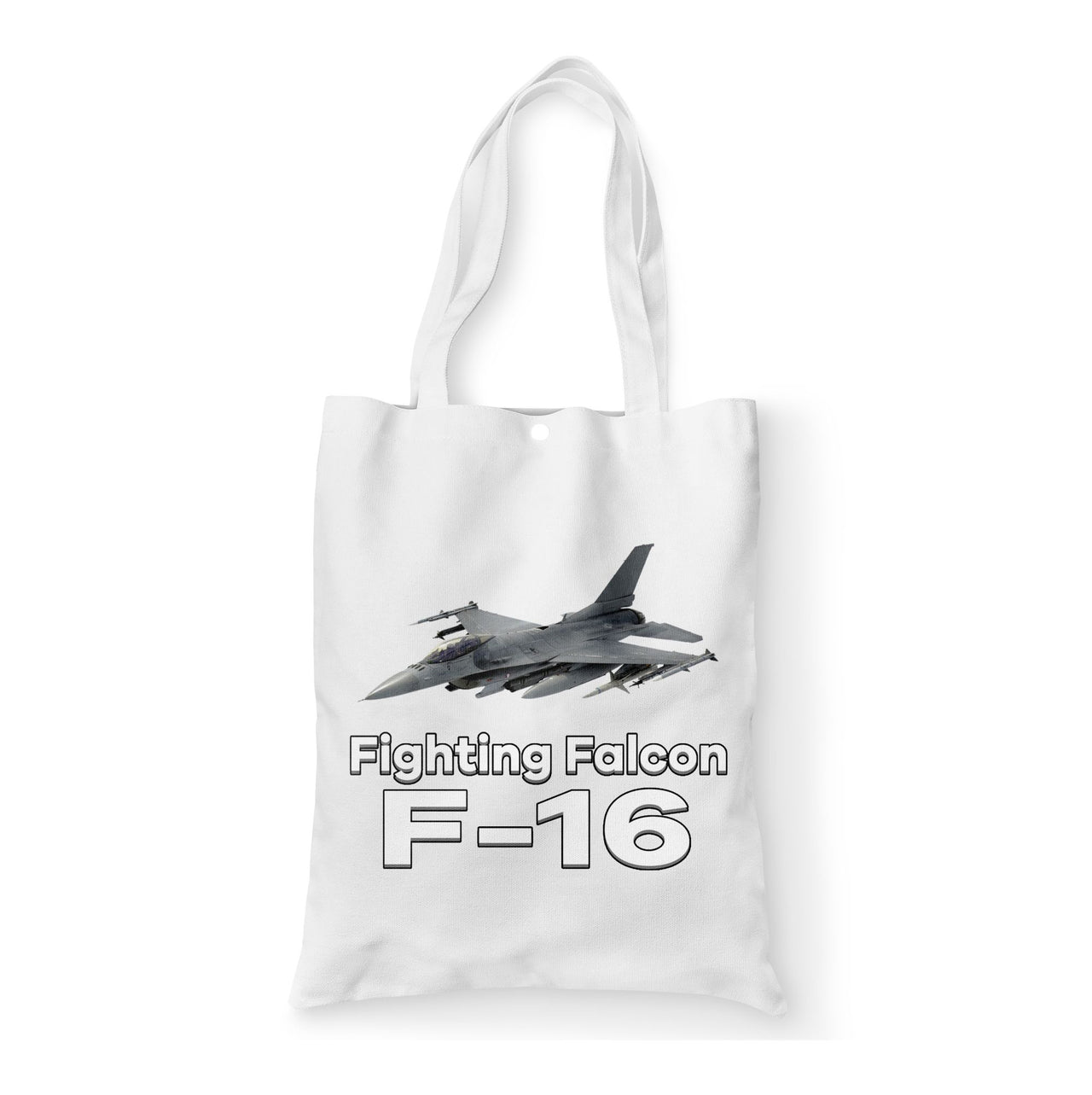 The Fighting Falcon F16 Designed Tote Bags