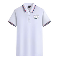 Thumbnail for Super Boeing 737+Text Designed Stylish Polo T-Shirts