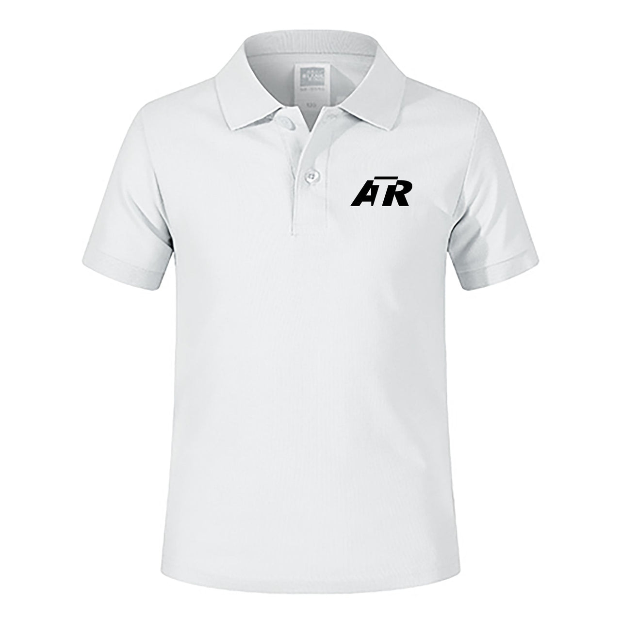 ATR & Text Designed Children Polo T-Shirts