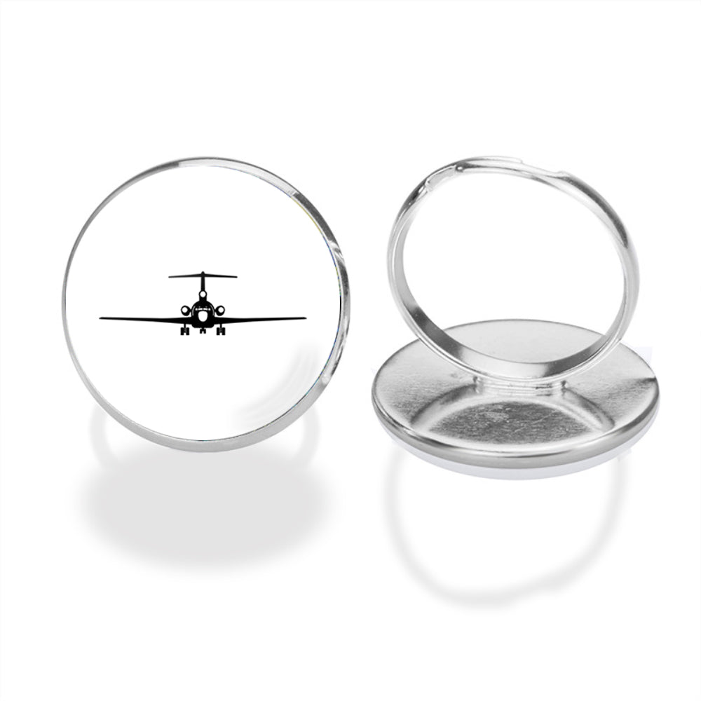 Boeing 727 Silhouette Designed Rings