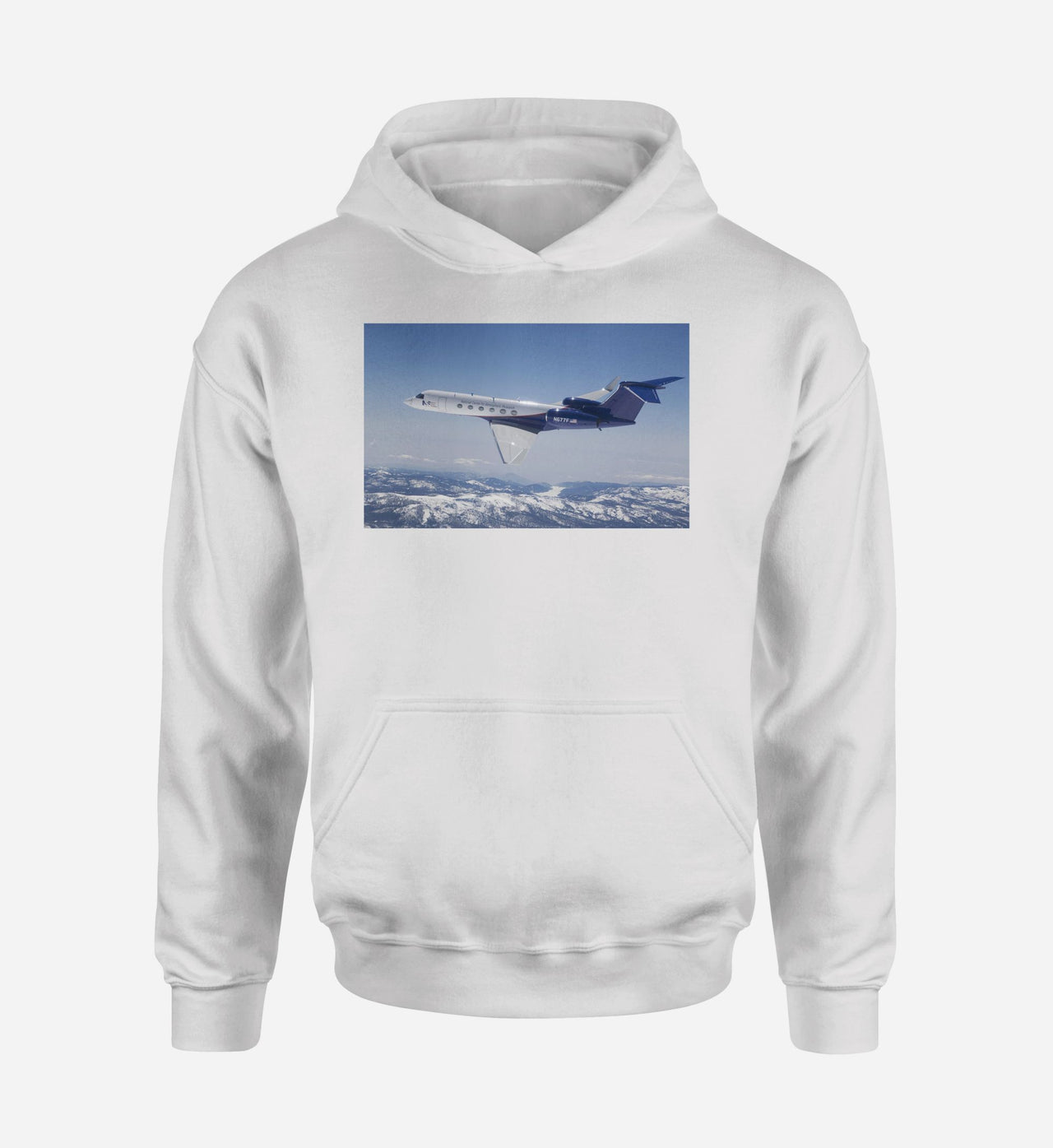 Cruising Gulfstream Jet Designed Hoodies