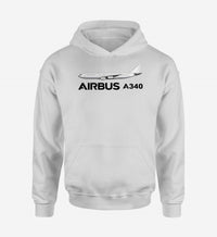 Thumbnail for The Airbus A340 Designed Hoodies