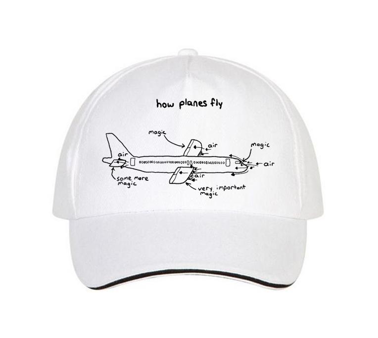 How Planes Fly Designed Hats Pilot Eyes Store White 