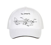 Thumbnail for How Planes Fly Designed Hats Pilot Eyes Store White 