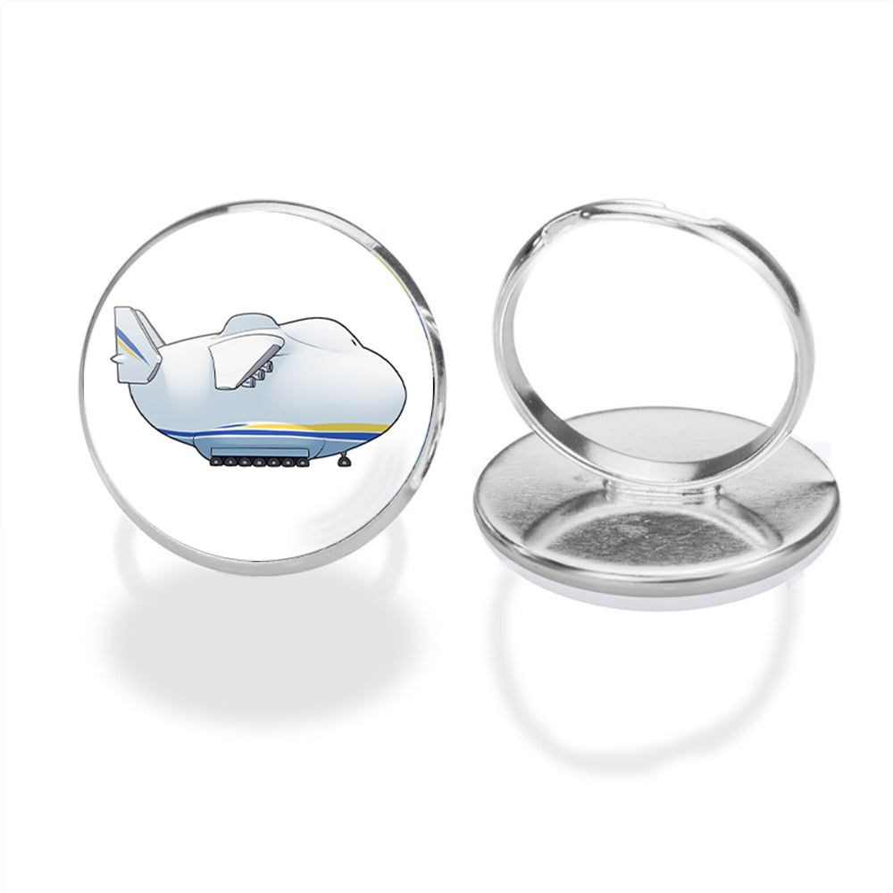 Antonov 225 Side Profile Designed Rings
