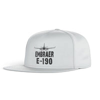 Thumbnail for Embraer E-190 & Plane Designed Snapback Caps & Hats