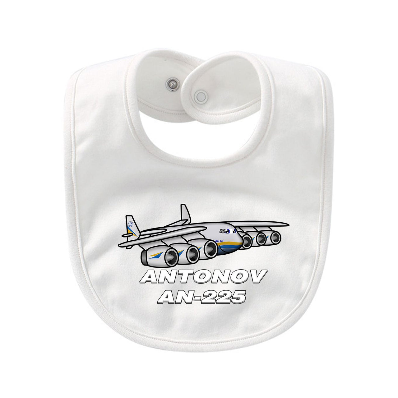 Antonov AN-225 (25) Designed Baby Saliva & Feeding Towels