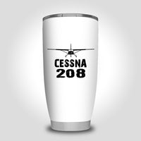 Thumbnail for Cessna 208 & Plane Designed Tumbler Travel Mugs