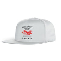 Thumbnail for If You're Cool You're Probably a Pilot Designed Snapback Caps & Hats