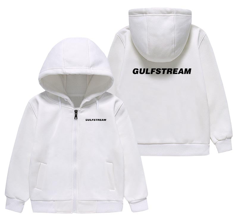 Gulfstream & Text Designed "CHILDREN" Zipped Hoodies