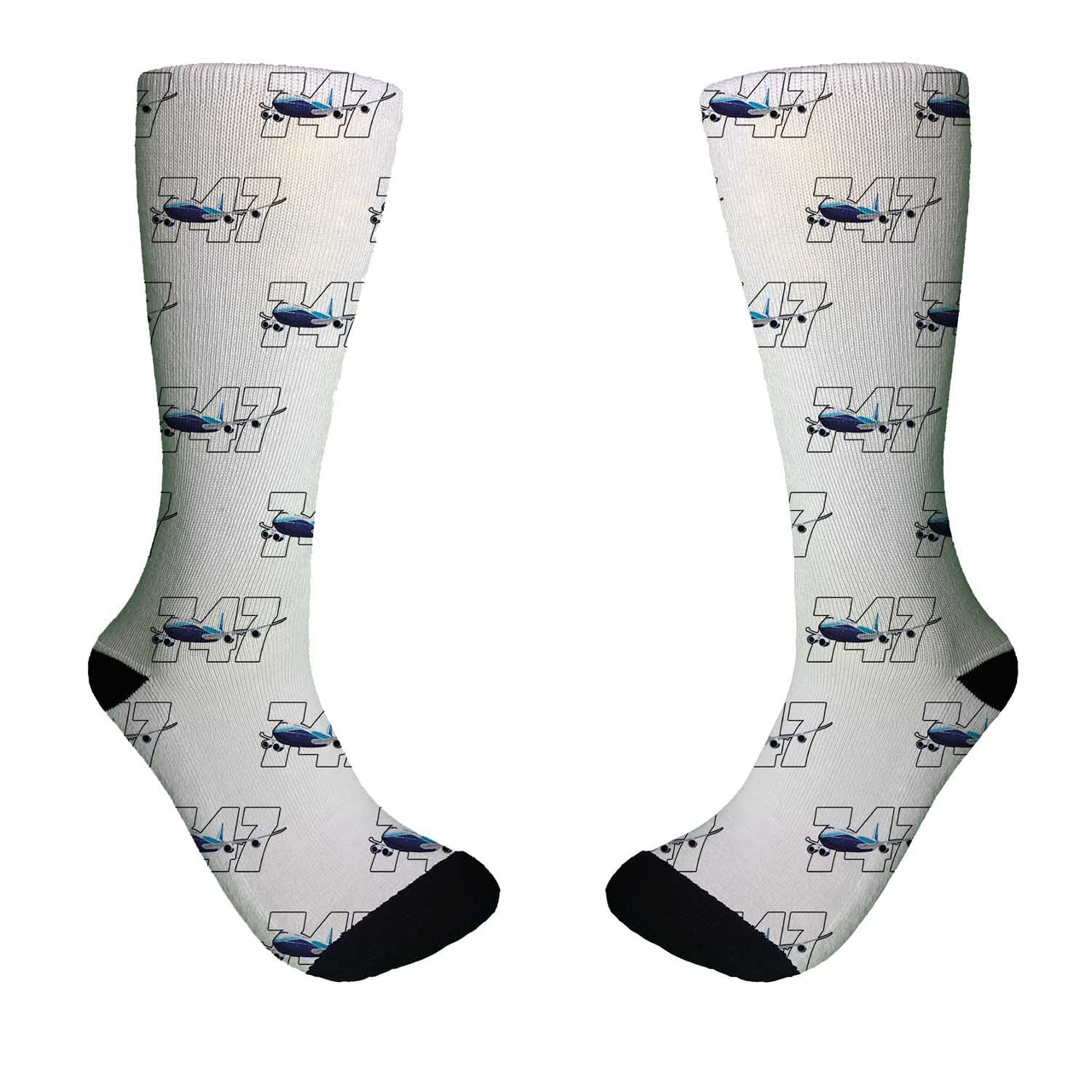 Super Boeing 747 Designed Socks