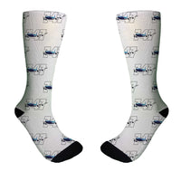 Thumbnail for Super Boeing 747 Designed Socks