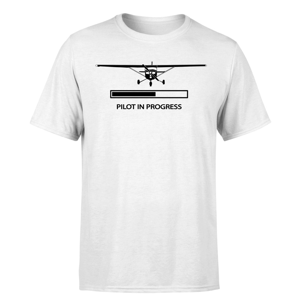 Pilot In Progress (Cessna) Designed T-Shirts