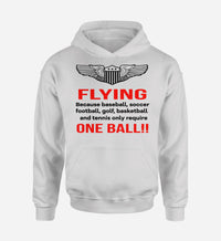Thumbnail for Flying One Ball Designed Hoodies