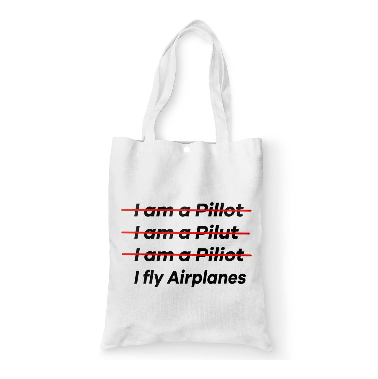 I Fly Airplanes Designed Tote Bags
