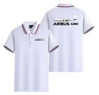 Thumbnail for The Airbus A380 Designed Stylish Polo T-Shirts (Double-Side)