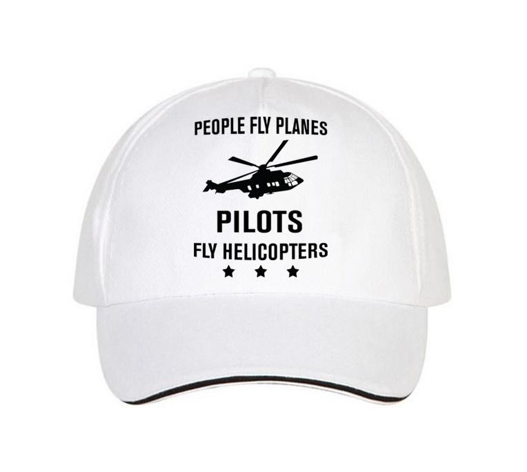 People Fly Planes Pilots Fly Helicopters Designed Hats Pilot Eyes Store White 