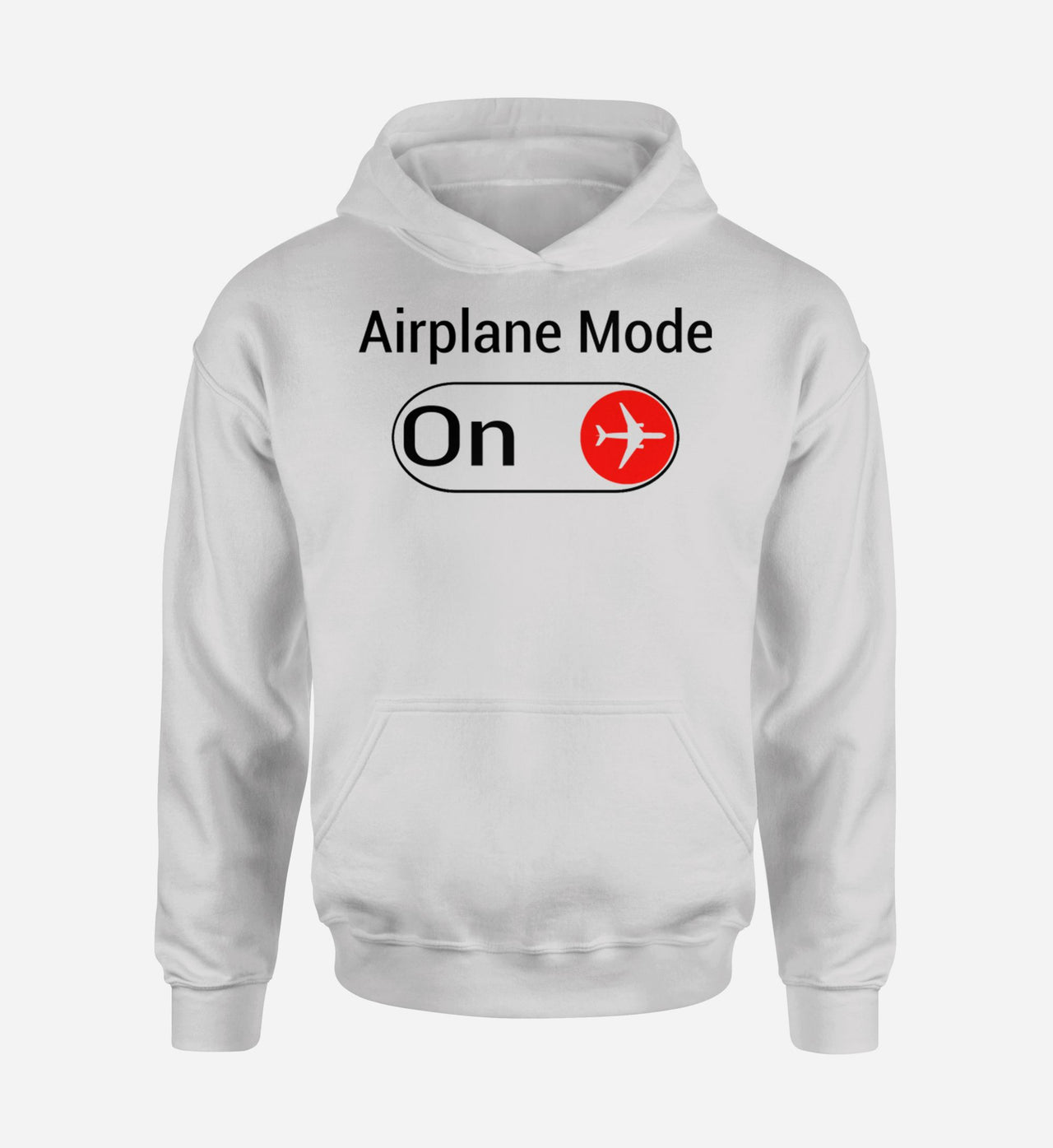Airplane Mode On Designed Hoodies