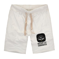 Thumbnail for Keep It Coordinated Designed Cotton Shorts