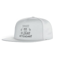 Thumbnail for Trust Me I'm a Flight Attendant Designed Snapback Caps & Hats