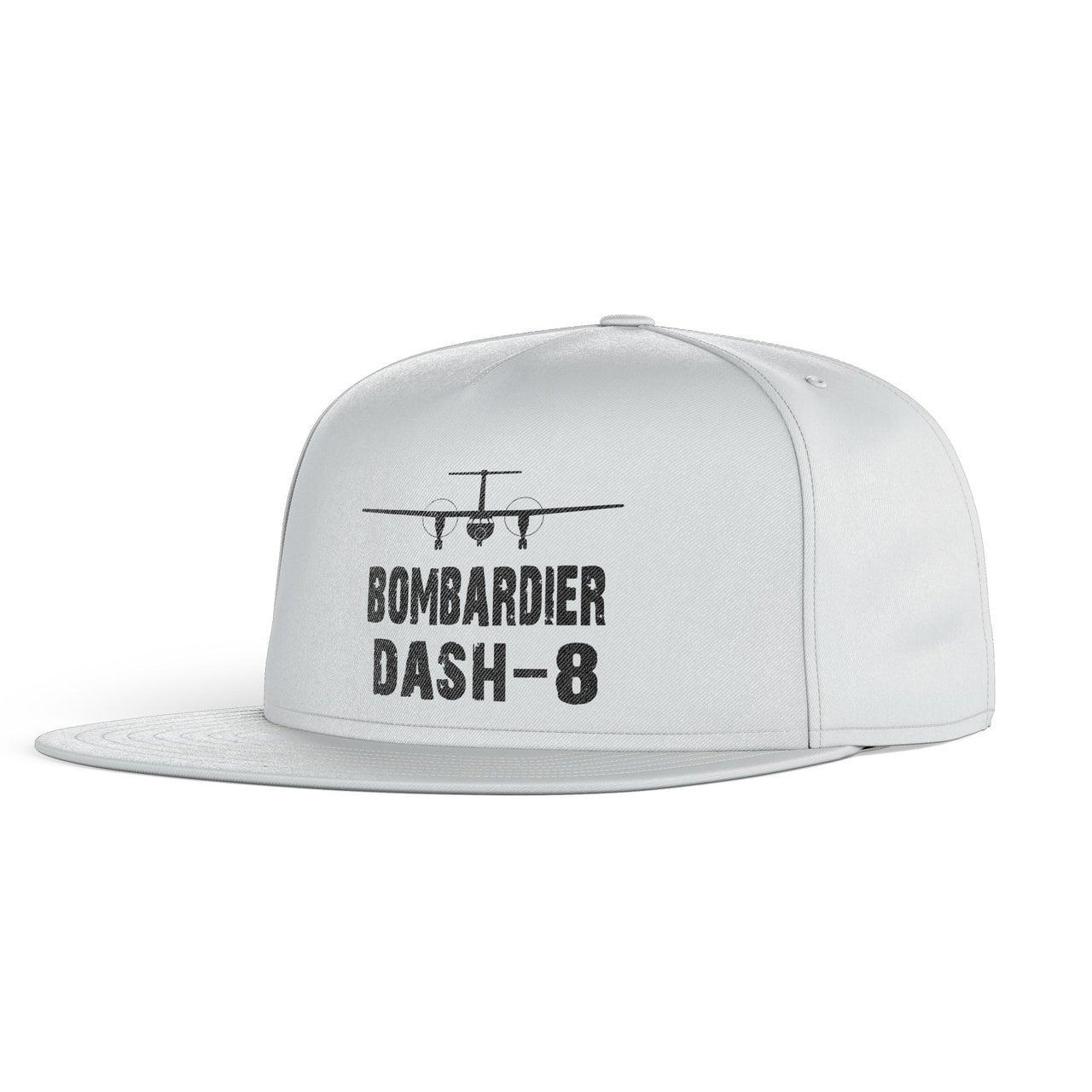 Bombardier Dash-8 & Plane Designed Snapback Caps & Hats