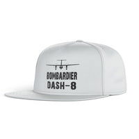 Thumbnail for Bombardier Dash-8 & Plane Designed Snapback Caps & Hats