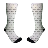 Thumbnail for Special Cessna Text Designed Socks