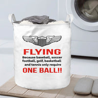 Thumbnail for Flying One Ball Designed Laundry Baskets