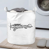 Thumbnail for Special Cessna Text Designed Laundry Baskets