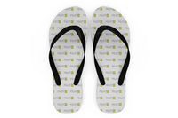 Thumbnail for Pilot & Stripes (3 Lines) Designed Slippers (Flip Flops)