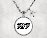 Thumbnail for Boeing 727 & Text Designed Necklaces