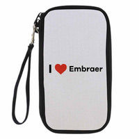 Thumbnail for I Love Embraer Designed Travel Cases & Wallets