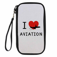 Thumbnail for I Love Aviation Designed Travel Cases & Wallets