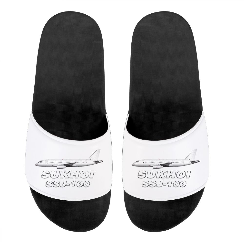 Sukhoi Superjet 100 Designed Sport Slippers