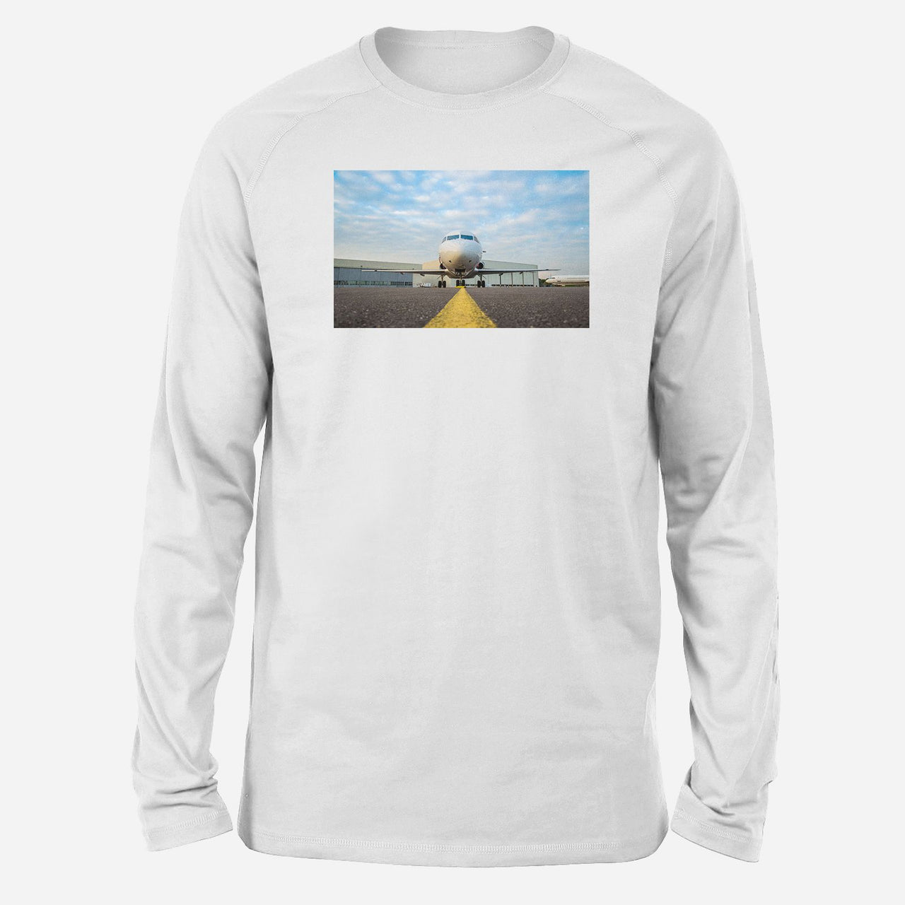 Face to Face with Beautiful Jet Designed Long-Sleeve T-Shirts