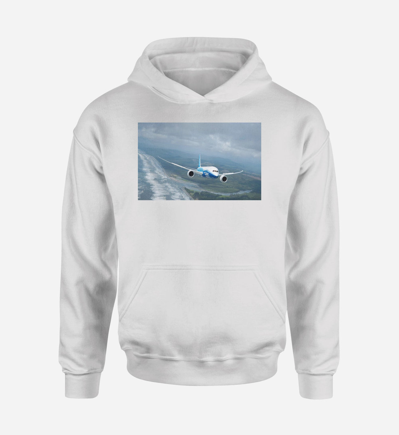 Cruising Boeing 787 Designed Hoodies