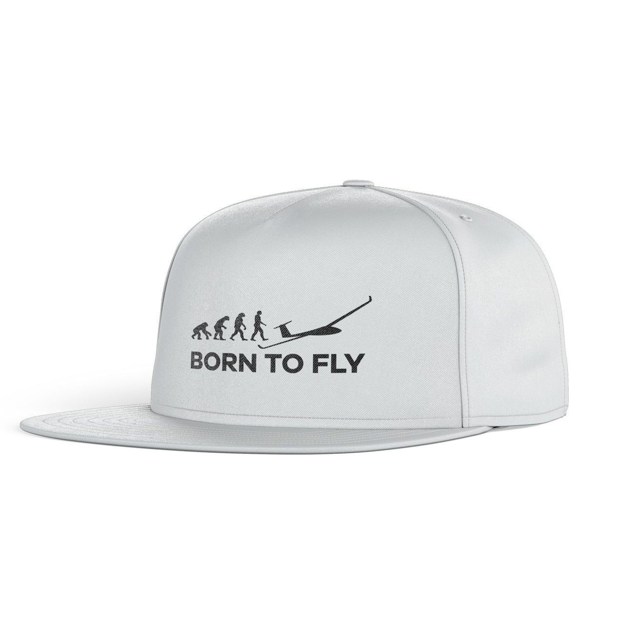 Born To Fly Glider Designed Snapback Caps & Hats
