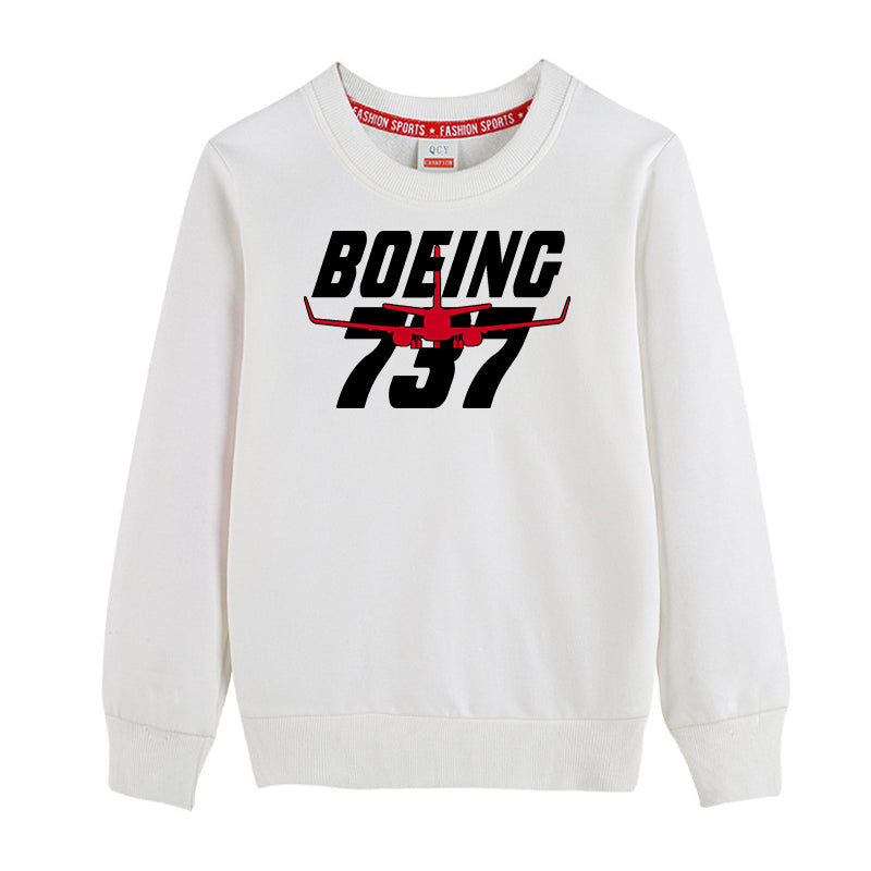 Amazing Boeing 737 Designed "CHILDREN" Sweatshirts