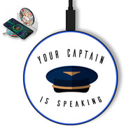 Thumbnail for Your Captain Is Speaking Designed Wireless Chargers
