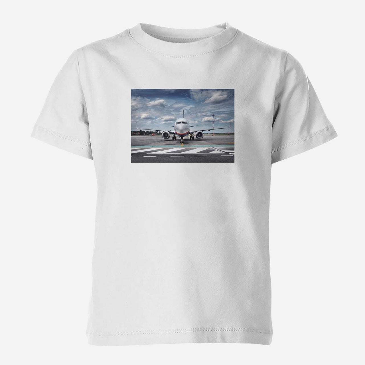 Amazing Clouds and Boeing 737 NG Designed Children T-Shirts