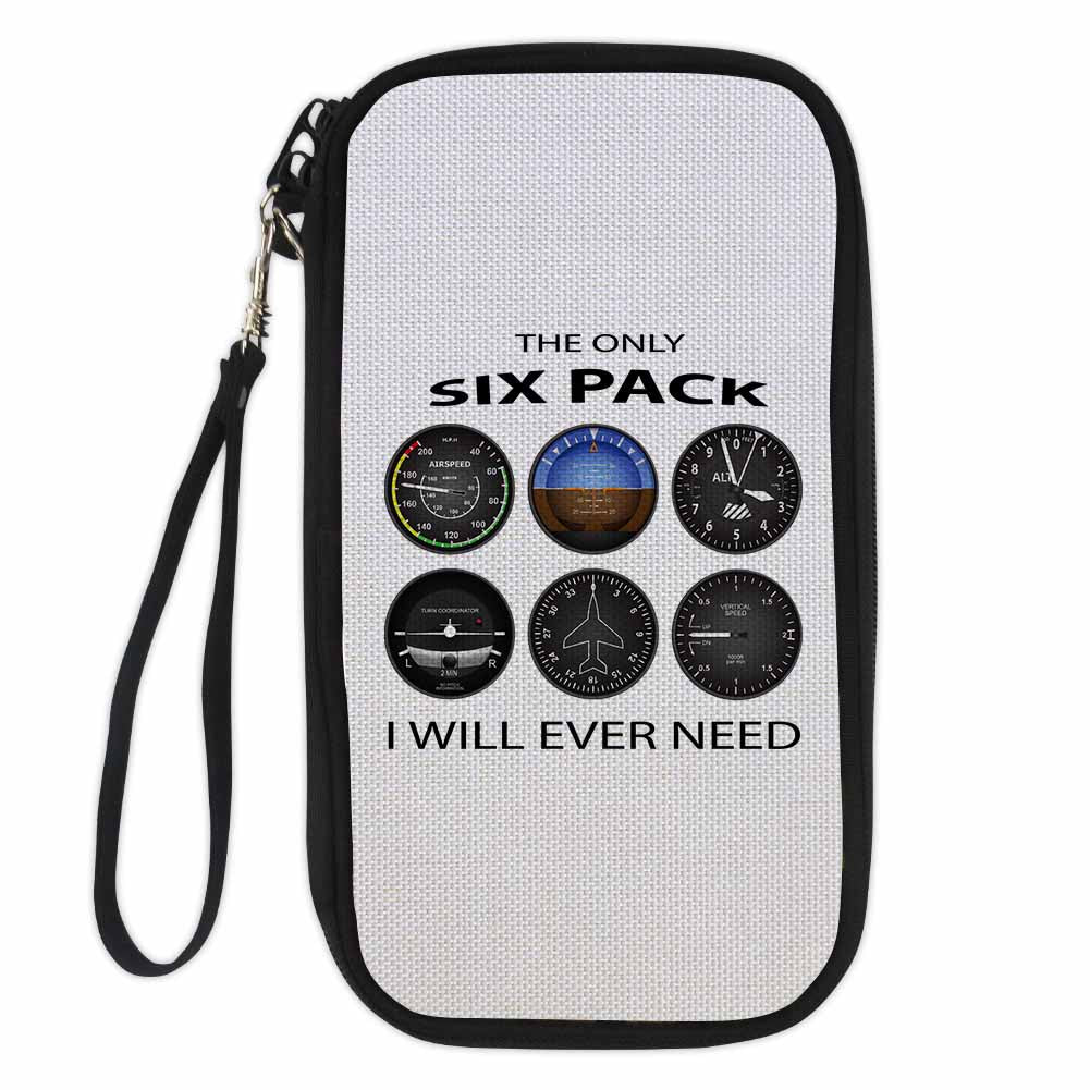 The Only Six Pack I Will Ever Need Designed Travel Cases & Wallets