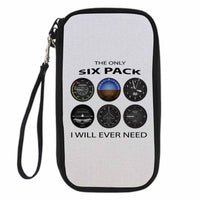 Thumbnail for The Only Six Pack I Will Ever Need Designed Travel Cases & Wallets