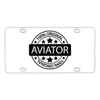 Thumbnail for 100 Original Aviator Designed Metal (License) Plates