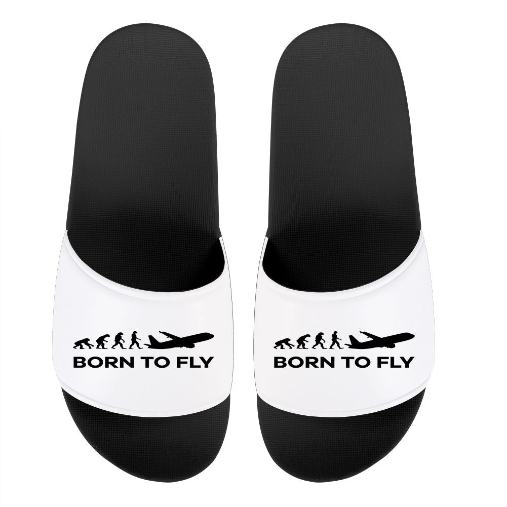 Born To Fly Designed Sport Slippers