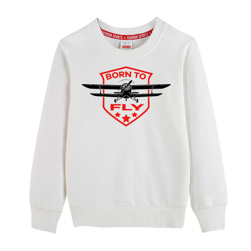 Born To Fly Designed Designed "CHILDREN" Sweatshirts